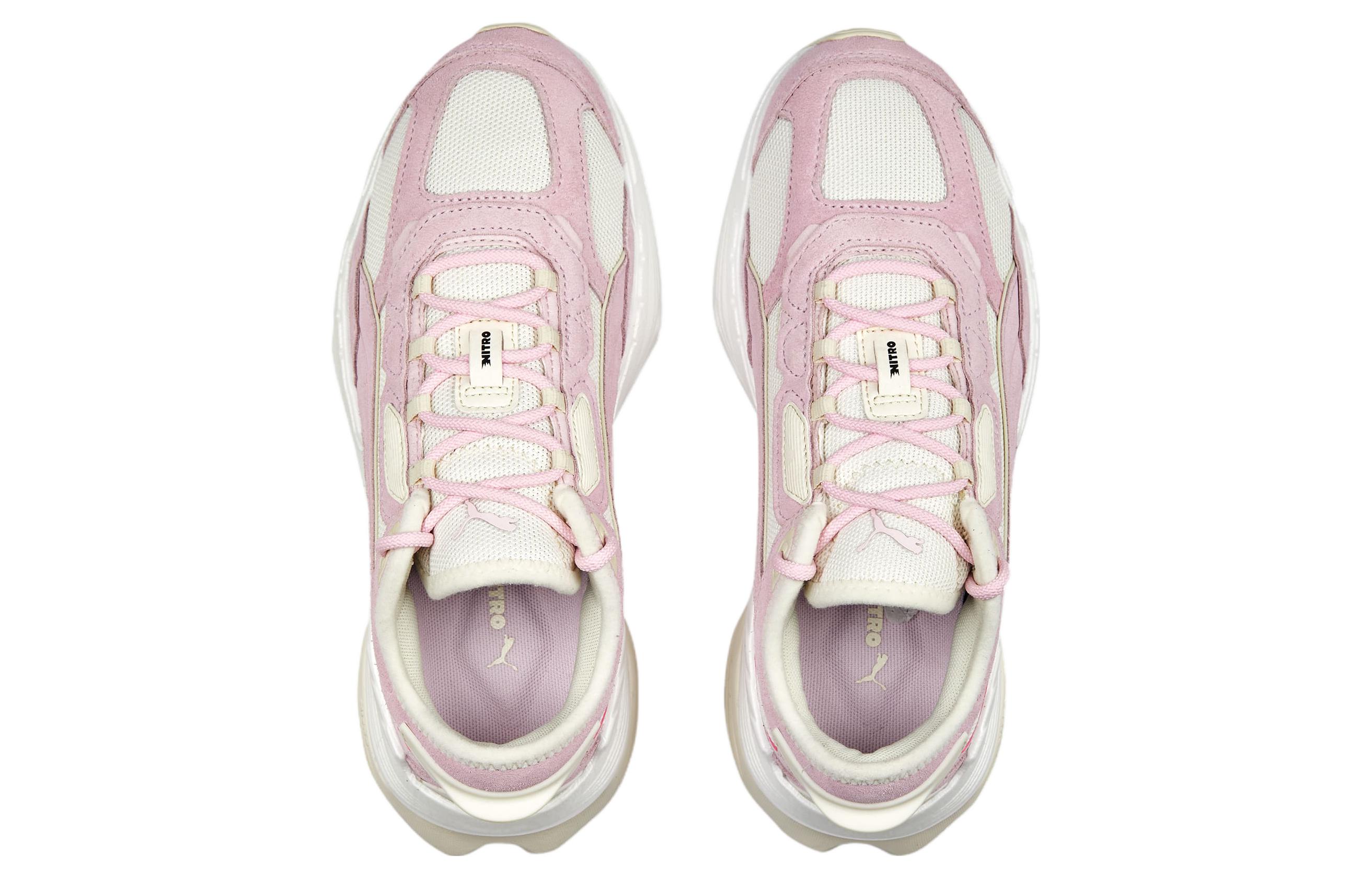 Shop (W) 푸마 익스텐트 니트로 프리미엄 '화이트 핑크' (Puma Extent Nitro Premium '화이트 핑크') 390172-03