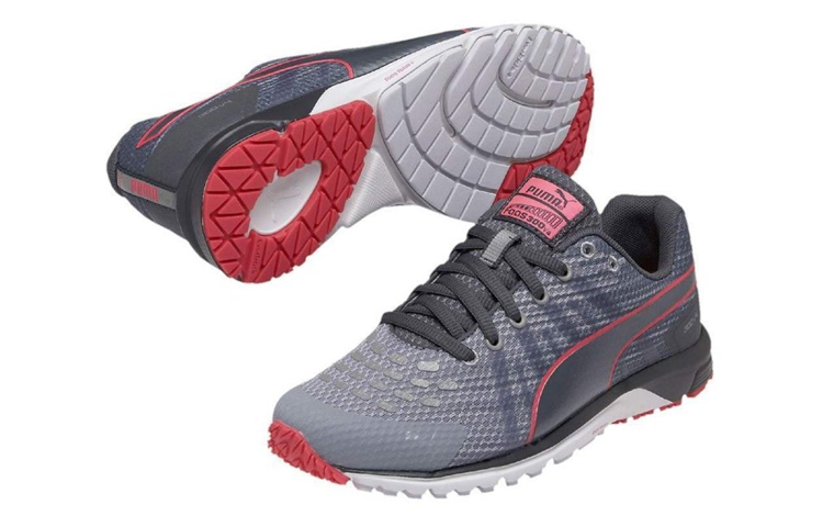 Shop Puma Faas 300 V4 時尚舒適跑步鞋 女款 藍紅