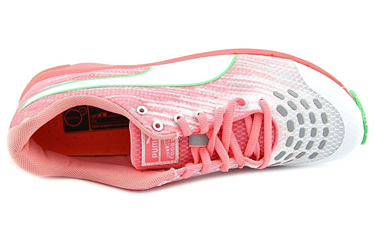 Lookbook Puma Faas 300 V4 防滑耐磨減震 低幫跑步鞋 女款 粉綠
