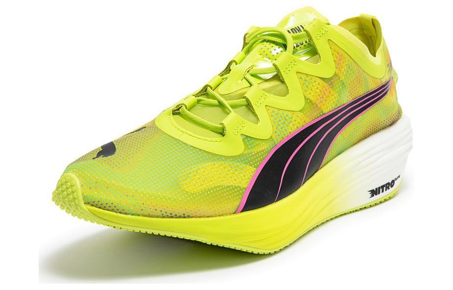 Lookbook PUMA Fast-FWD Nitro Elite Psychedelic Rush WNS 防滑 低筒 跑步鞋 女款 青綠色