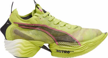 (Women) Puma Fast-R Nitro Elite 2 'Lime Pow Poison Pink' 309829-01 (Women) Puma Fast-R Nitro Elite 2 'Lime Pow Poison Pink' 309829-01