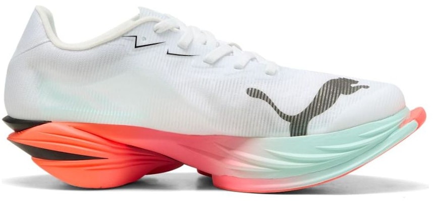 (Women) Puma Fast-R Nitro Elite 3 'White Glowing Red Mint' 312061-01 Order (Women) Puma Fast-R Nitro Elite 3 'White Glowing Red Mint' 312061-01