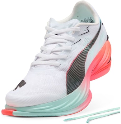 (Women) Puma Fast-R Nitro Elite 3 'White Glowing Red Mint' 312061-01 Lookbook (Women) Puma Fast-R Nitro Elite 3 'White Glowing Red Mint' 312061-01