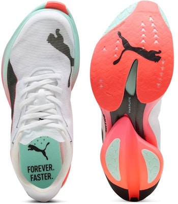 (Women) Puma Fast-R Nitro Elite 3 'White Glowing Red Mint' 312061-01 Shop (Women) Puma Fast-R Nitro Elite 3 'White Glowing Red Mint' 312061-01