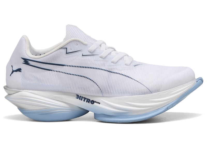 (Women) Puma Fast-R Nitro Elite 3 'White Chambray Blue' 312061-11