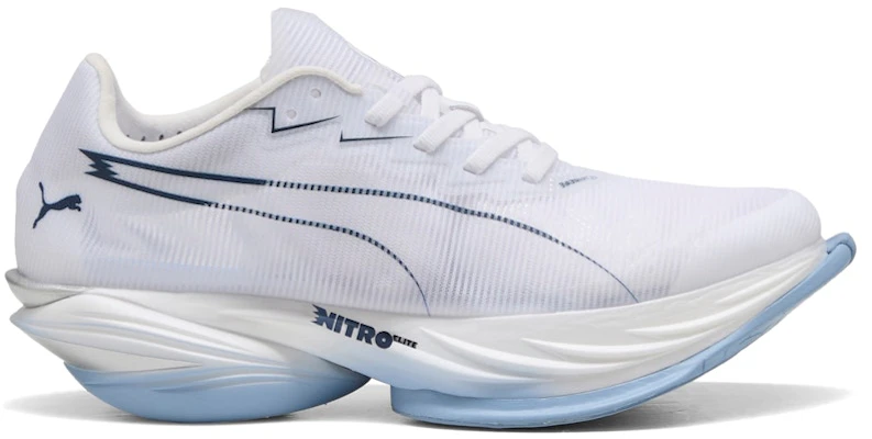 (W) Puma Fast-R Nitro Elite 3 ''Putih Chambray Biru'' 312061-11 Buy (W) Puma Fast-R Nitro Elite 3 ''Putih Chambray Biru'' 312061-11