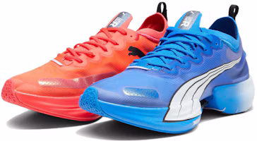 Lookbook (W) Puma Fast-R Nitro Elite 'Rojo Ultra Azul Desigual' 376311-04