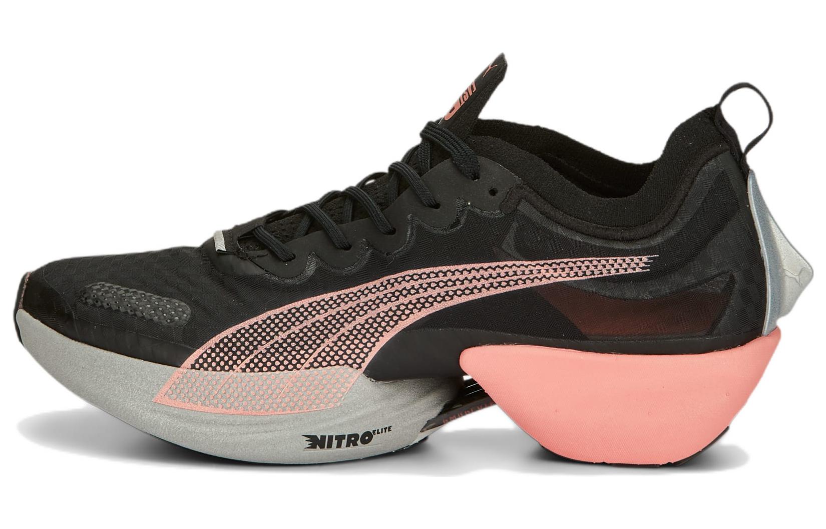 (Women) Puma Fast-R Nitro Elite Carbon 'Black Carnation Pink' 376900-01
