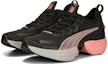 Lookbook (W) Puma Fast-R Nitro Elite Carbon 'Hitam Bunga Anyaman Merah Jambu' 376900-01