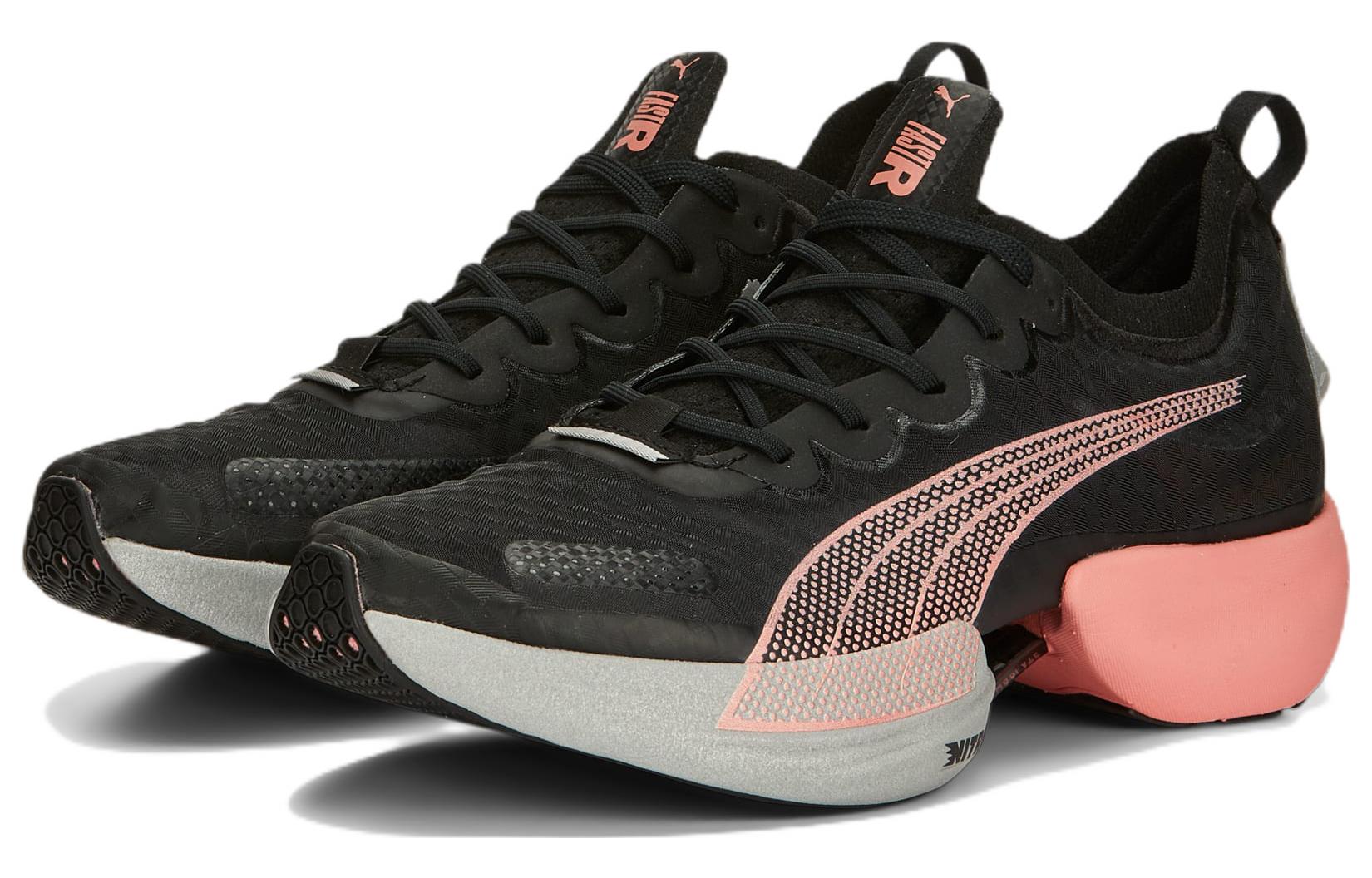 Shop (W) Puma Fast-R Nitro Elite Carbon 'Negro Rosa Clavel' 376900-01