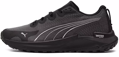 (Women) Puma Fast-Trac Nitro 'Black Metallic Silver' 377046-01 (Women) Puma Fast-Trac Nitro 'Black Metallic Silver' 377046-01