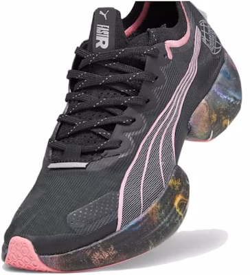 (Women) Puma Fast-R Nitro Elite 'Black Pink Multicolor' 378466-01 Lookbook (Women) Puma Fast-R Nitro Elite 'Black Pink Multicolor' 378466-01