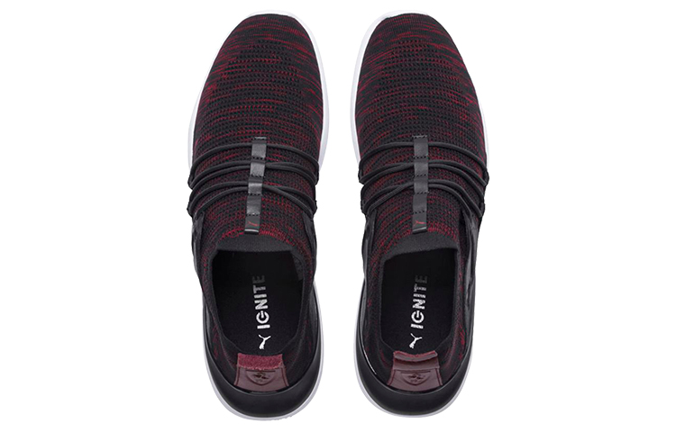 Lookbook (W) Scarpe Puma Ferrari Evo Cat Lace Lifestyle Basse Rosso/Nero/Bianco 306119-05