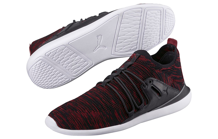 Purchase (W) Scarpe Puma Ferrari Evo Cat Lace Lifestyle Basse Rosso/Nero/Bianco 306119-05