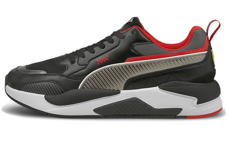 (Women) Puma Ferrari Race X-Ray 2 'Patchwork Black Silver Red' 306953-01