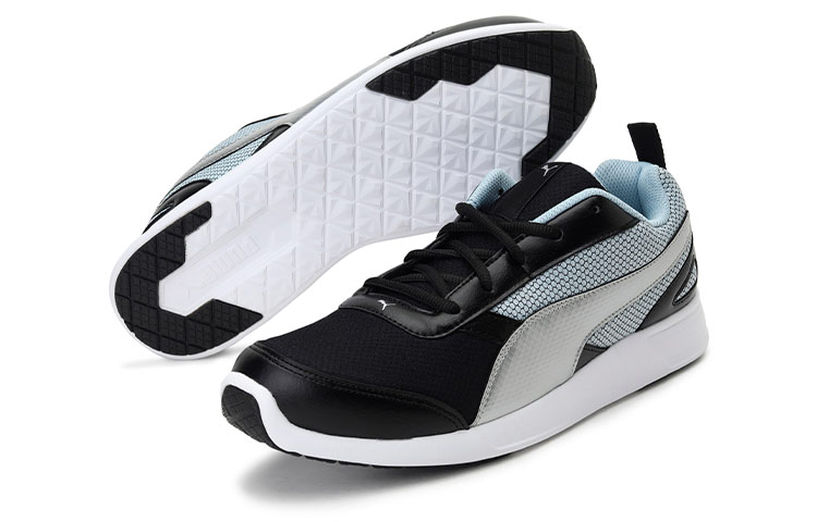 (W) Puma Fettle Mesh IDP 'Black Silver Light Blue' 圖 3