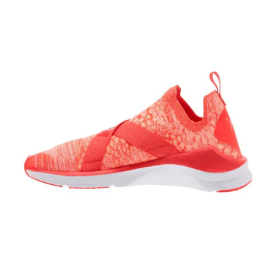 (W) Puma Fierce Evoknit Sneakers Orange