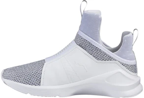 (Women) Puma Fierce Knit 'White Knit Low-Top Casual Running' 190303-02 (Women) Puma Fierce Knit 'White Knit Low-Top Casual Running' 190303-02