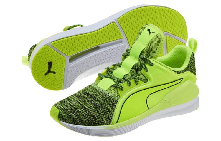 Shop (W) Puma Fierce Lace Knit "Hijau" 189464-02