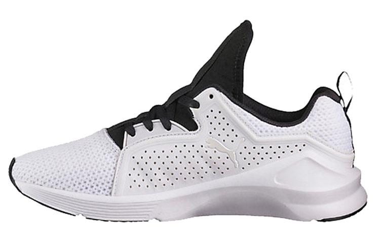 (W) Puma Fierce Low 'White Black'