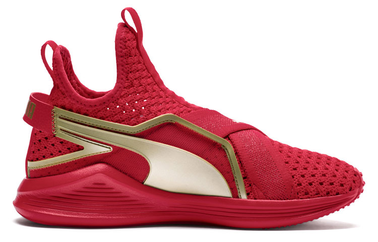 (W) Puma Fierce Sleek Varsity 'Red Gold' 圖 2