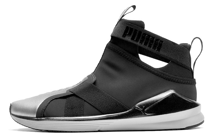 (Women) Puma Fierce Strap 'Black Silver' 189923-01