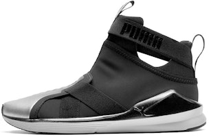 (Women) Puma Fierce Strap 'Black Silver' 189923-01 (Women) Puma Fierce Strap 'Black Silver' 189923-01