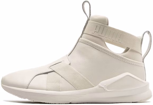 (Women) Puma Fierce Strap Leather 'Cream White' 190569-02 Buy (Women) Puma Fierce Strap Leather 'Cream White' 190569-02
