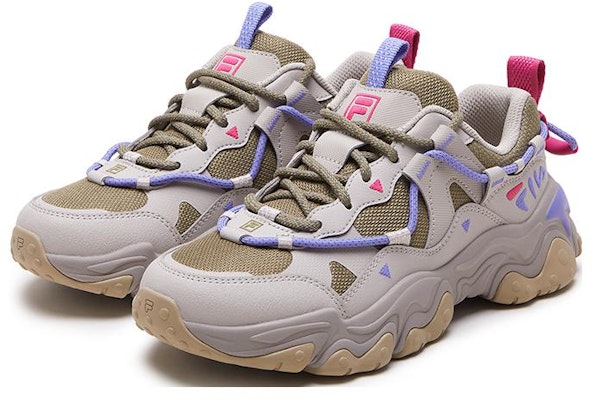 (Women) Puma FILA Court Deluxe 'Green Silver' F12W412105FDS Lookbook (Women) Puma FILA Court Deluxe 'Green Silver' F12W412105FDS