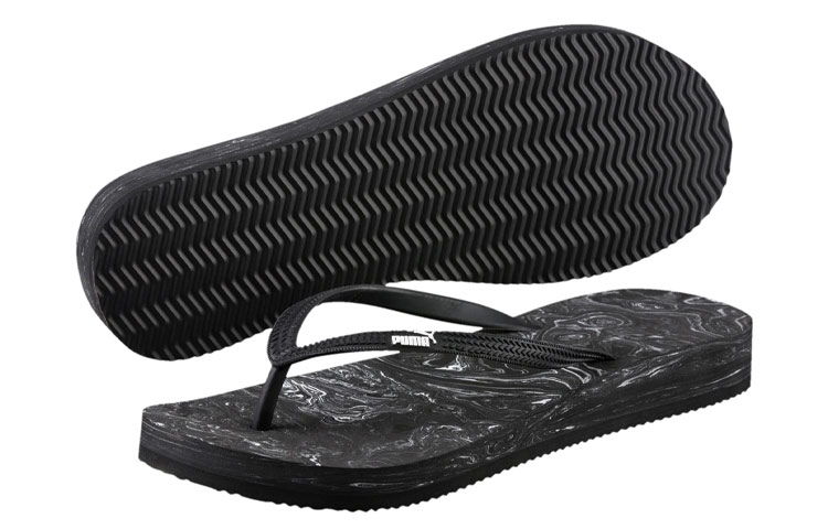 Purchase (W) Puma First Flip 'Negro' Sandalias 362448-02