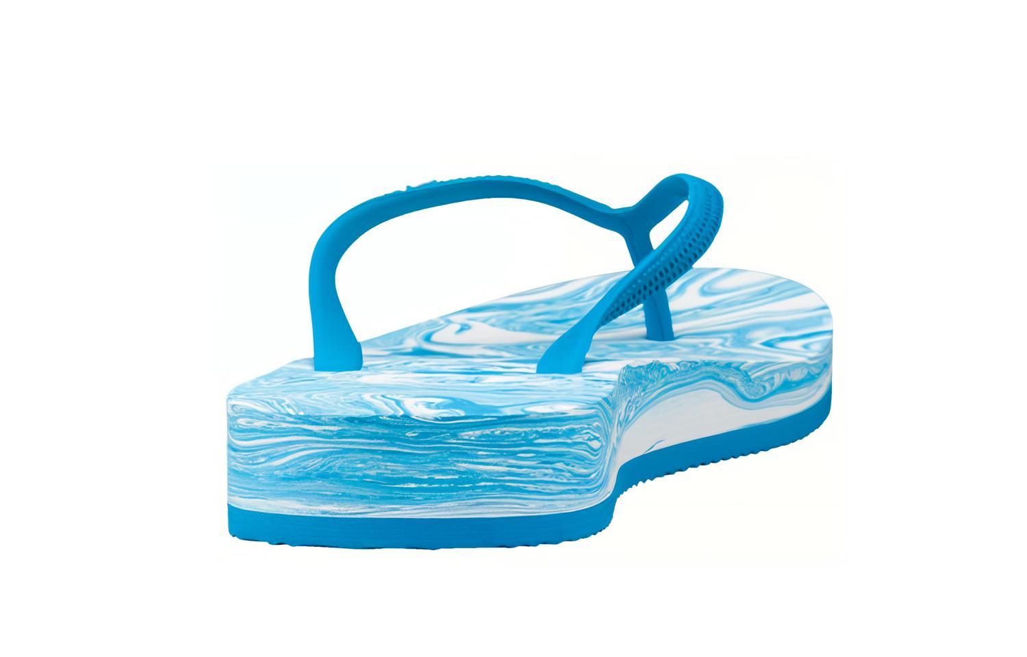 Shop (W) Puma First Flip 'Comfort Blue' Sandal Biru 362448-01