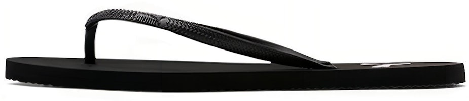 (Women) Puma First Flip Slide Black 360255-04 (Women) Puma First Flip Slide Black 360255-04