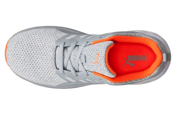 Shop (W) プーマ フレア ヘザー グレー/オレンジ 189036-02