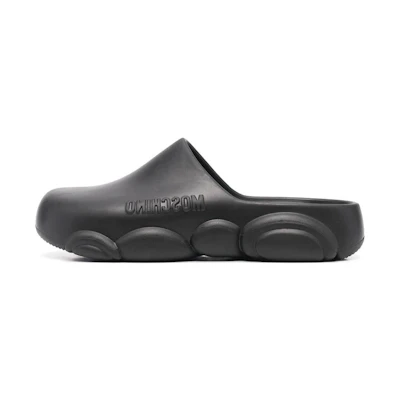 (W) Puma Flat Slipper 'Black Mule'
