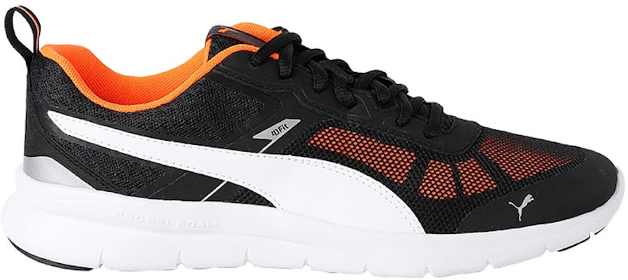 (W) Puma Flex Essential Tech 'Negro Naranja Blanco' 366934-01 Order (W) Puma Flex Essential Tech 'Negro Naranja Blanco' 366934-01