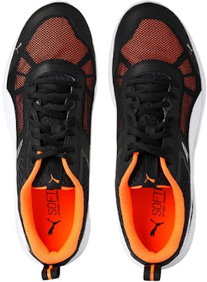 (W) Puma Flex Essential Tech 'Negro Naranja Blanco' 366934-01 Lookbook (W) Puma Flex Essential Tech 'Negro Naranja Blanco' 366934-01