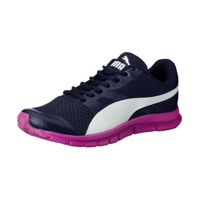 (W) Puma Flex Racer 'Black Purple'