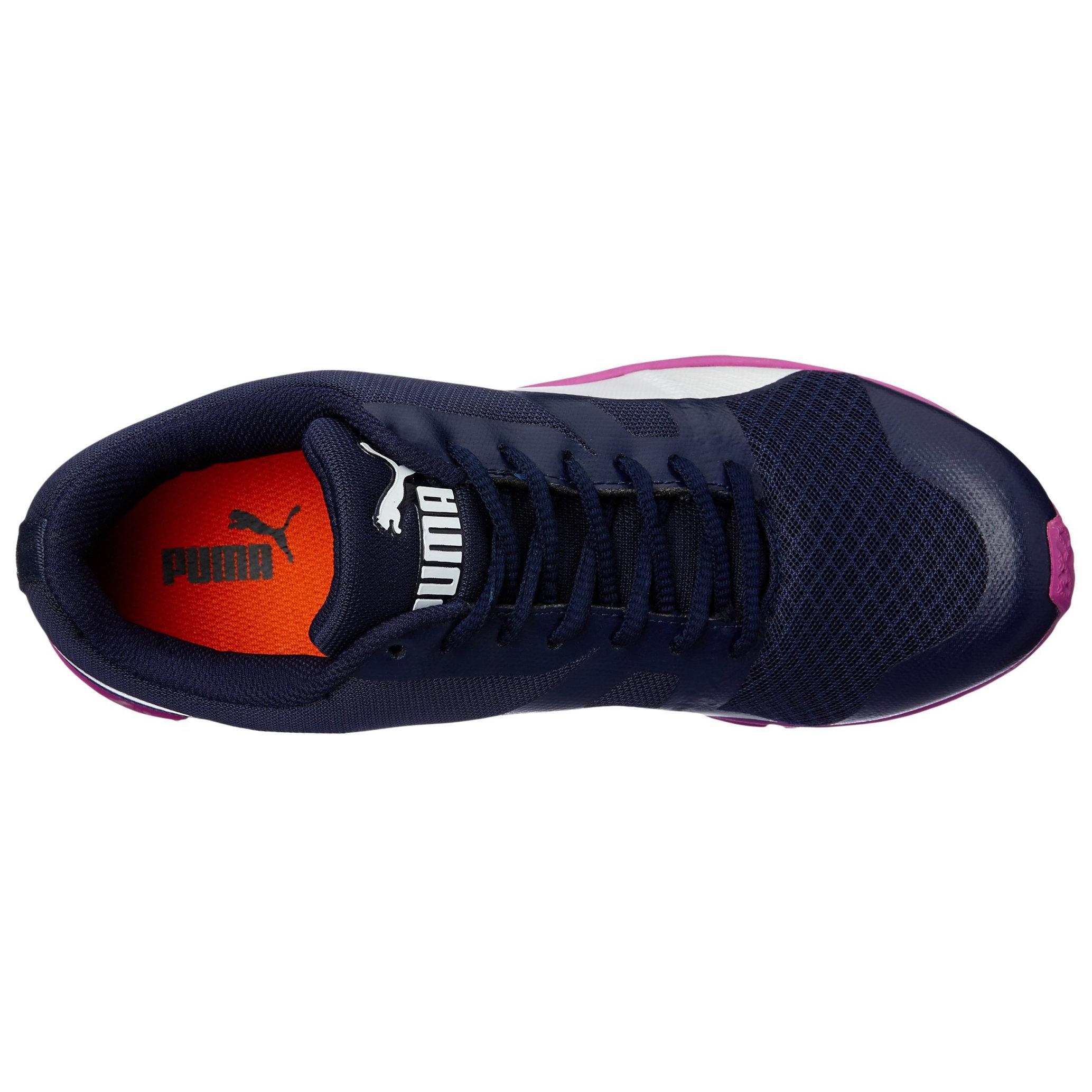 Lookbook Puma Flex Racer 輕便透氣 低幫休閒運動鞋 女款 黑紫