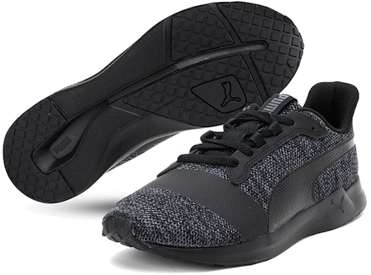 (Women) Puma Flex Xt Actv Knit Low Running Shoes Black 191589-01 Purchase (Women) Puma Flex Xt Actv Knit Low Running Shoes Black 191589-01