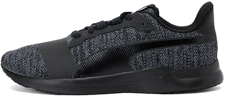(Women) Puma Flex Xt Actv Knit Low Running Shoes Black 191589-01 (Women) Puma Flex Xt Actv Knit Low Running Shoes Black 191589-01