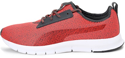 (Women) Puma Flexracer Hm Nu Dp SoftFoam Sneakers Red 369707-05 (Women) Puma Flexracer Hm Nu Dp SoftFoam Sneakers Red 369707-05