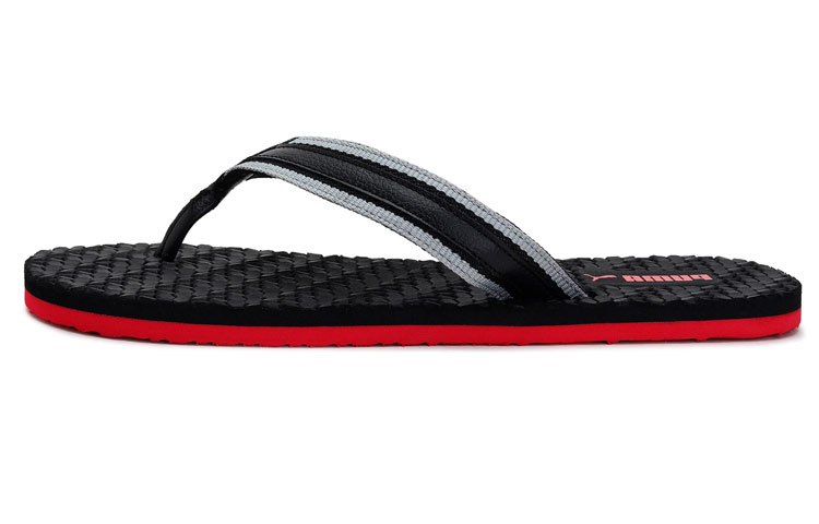 (W) Puma Flip X2 IDP Sandals Black/Red