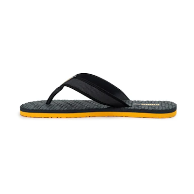 (W) Puma Flip X2 IDP Sandals Black/Yellow