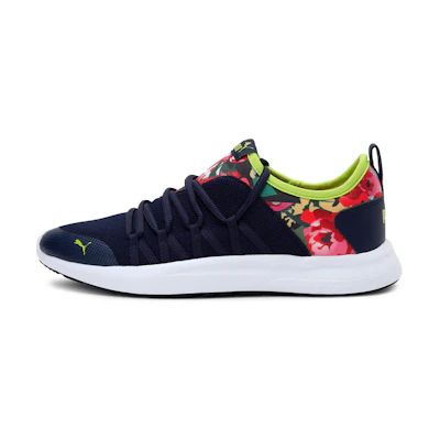 (W) Puma Floral 'Deep Blue'