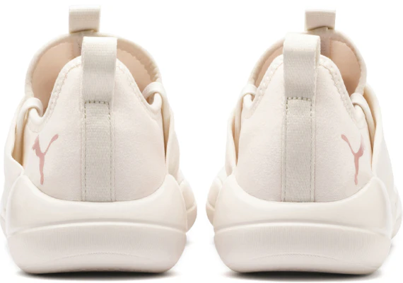 (W) Puma Flourish Baskets Basses Running ''Blanc Rose'' 192337-08 Shop (W) Puma Flourish Baskets Basses Running ''Blanc Rose'' 192337-08