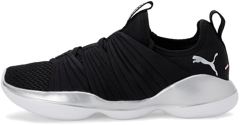 (W) Puma Flourish Low Top Zwart/Zilver/Wit 192337-05 Buy (W) Puma Flourish Low Top Zwart/Zilver/Wit 192337-05