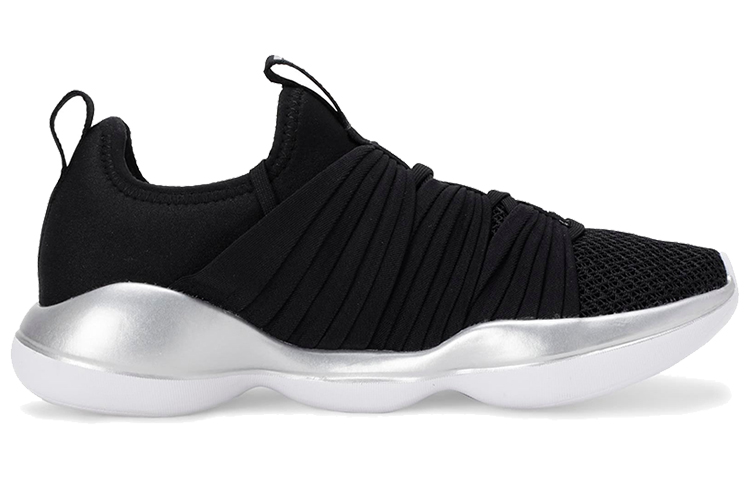 (W) Puma Flourish Low Top Black/Silver/White 圖 2