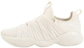 (Women) Puma Flourish Low Top White 192337-04 (Women) Puma Flourish Low Top White 192337-04