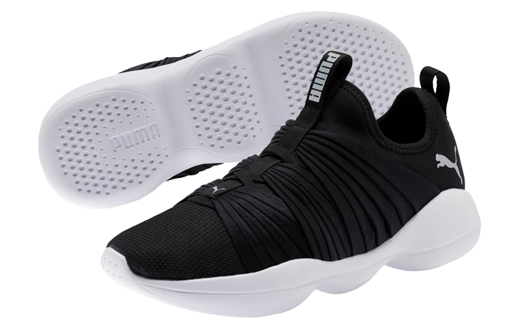 Purchase (W) Puma Flourish Stellar Low ''Chaussures de Course Noires'' 192339-01