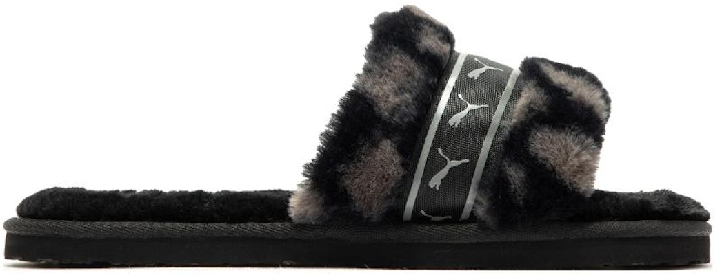 (W) Puma Fluff Remix Animal BX 'Hitam Kelabu' 390970-02 Order (W) Puma Fluff Remix Animal BX 'Hitam Kelabu' 390970-02